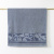 Махровое полотенце Abu Dabi 70*140 см., цвет - серо голубой (0484), плотность 500 гр., 2-я нить. - фото