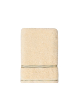Махровое полотенце Dina Me (QD-0537) 70х140 см., цвет - Cream, плотность 550 гр. - фото