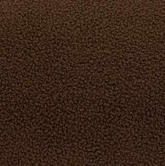 Плед флисовый "люкс" с эффектом "антипиллинг" 140х170 см., цвет коричневый - фото