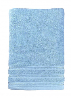 Махровое полотенце Abu Dabi 50*90 см., цвет - голубой (Dilbar), плотность 450 гр., 2-я нить. - фото