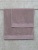 Набор махровых полотенец Dina Me из 2-х шт. (50*90 и 70*140 см.), цвет - Брусника (QD-0496), плотность 550 гр. - фото