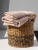 Подарочный набор махровых полотенец Sandal из 2-х шт. (50*90 и 70*140 см.), цвет - капучино (Nota), плотность 450 гр. - фото