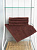 Набор махровых полотенец Sandal "люкс" 30*50 см., цвет - коричневый, пл. 450 гр. - 6 шт. - фото