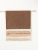 Подарочный набор махровых полотенец Sandal из 2-х шт. (50*90 и 70*140 см.), цвет -  кофе с молоком + темный орех (Bahroma), плотность 500 гр. - фото
