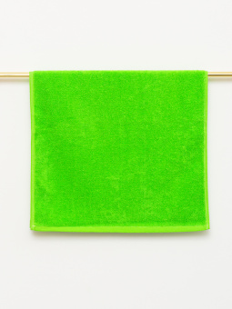 Махровое полотенце Sandal "люкс" 50*90 см., цвет - зеленый. - фото