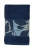 Махровое полотенце Abu Dabi 50*90 см., цвет - черный (0485), плотность 550 гр., 2-я нить. - фото