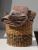 Подарочный набор махровых полотенец Abu Dabi из 2-х шт. (50*90 и 70*140 см.), цвет - мускат (0503), плотность 550 гр. - фото