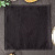 Махровая салфетка осибори Sandal "premium" 30*30 см., цвет - черный - фото
