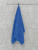 Махровое полотенце "люкс" 70*140 см., цвет - синий, плотность 500 гр., 2-я нить. - фото