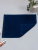 Набор махровых салфеток осибори Sandal "люкс" 30*30 см., цвет - темно-синий, пл. 450 гр. - 6 шт. - фото