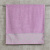 Махровое полотенце Abu Dabi 70*140 см., цвет -  светло-фиолетовый (0430), плотность 500 гр., 2-я нить. - фото