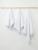 Набор махровых полотенец Sandal "SuperSoft" 50х100 и 70х140 см., цвет - белый, пл. 500 гр. - фото