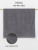 501005002068, Полотенце махровое ( TERRY JAR ), Grey - серый, 21/2, пл.500 - фото