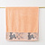 Полотенце махровое Sandal 70*140 см., цвет "персиковый", диз. 0503, плотность 550 гр. - фото