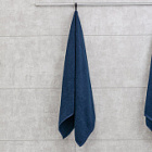 Махровое полотенце Sandal "люкс" 70*140 см., цвет - темно-синий.
