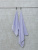 Набор махровых полотенец Dina Me из 2-х шт. (50*90 и 70*140 см.), цвет - Джинсовый (QD-0408), плотность 500 гр. - фото