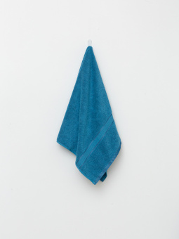 Махровое полотенце Abu Dabi 50*90 см., цвет - синяя мурена (Arqon), плотность 500 гр., 2-я нить. - фото
