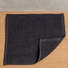 Махровая салфетка осибори Sandal "оптима", 30*30 см., плотность 380 гр., цвет - черный