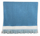 Махровое полотенце Abu Dabi 50*90 см., цвет - синяя бирюза (Bahroma), плотность 500 гр., 2-я нить.