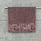 Махровое полотенце Abu Dabi 50*90 см., цвет - кармелитовый (511), плотность 550 гр., 2-я нить.