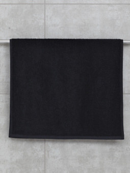 Махровое полотенце Sandal "люкс" 50*90 см., цвет - черный. - фото