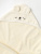 Полотенце-уголок SANDAL детское для купания "медведь", 100*100 см., цвет - бежевый - фото