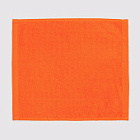 Махровая салфетка осибори Sandal "люкс" 30*30 см., цвет - оранжевый, плотность - 450 гр.