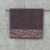 Махровое полотенце Abu Dabi 50*90 см., цвет - темно серый (0494), плотность 600 гр., 2-я нить. - фото