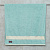 Махровое полотенце Dina Me (GERMANY) 70х140 см., цвет - Бирюзовый, плотность 450 гр. - фото