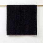 Махровое полотенце Sandal "SuperSoft" 50*100 см., цвет - черный, пл. 500 гр.