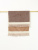 Полотенце махровое Sandal 70*140 см., цвет "ореховый + светлая олива", диз. Bahroma, плотность 500 гр. - фото