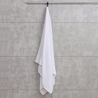 Махровое полотенце "оптима" 70*140 см., плотность - 380, цвет - белый