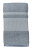 Махровое полотенце Abu Dabi 50*90 см., цвет - серо-голбуой (Duhoba), плотность 500 гр., 2-я нить. - фото