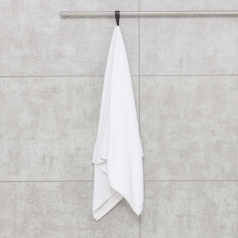 Махровое полотенце Sandal "люкс" 50*90 см., цвет - белый. - фото